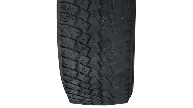 Uneven tread wear on tires