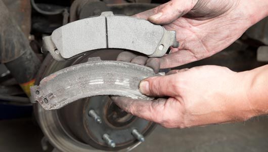 Inspecting brakes to determine how often should you change your brakes?  