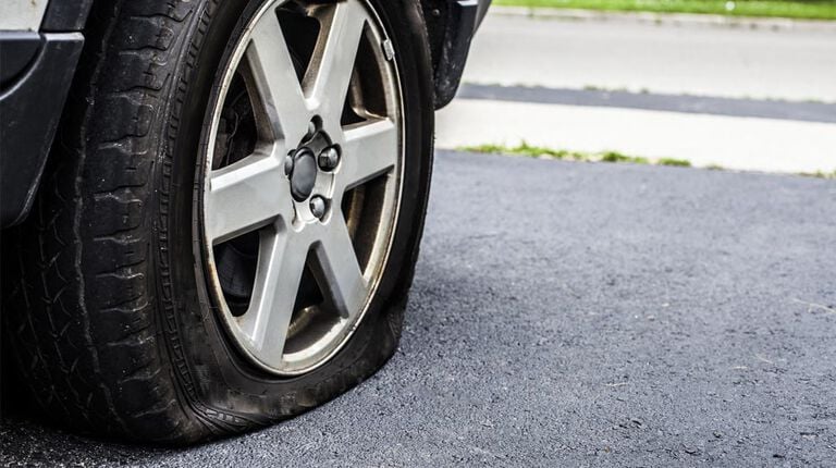 Can you drive on a flat tire? What to do when you get a flat. Driving on a flat tire