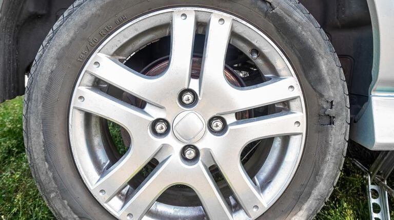 3 Ways to help prevent tire cracking Tire with cracks