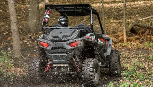 ATV tires on Canadian road