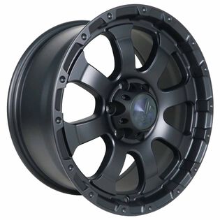 Black Iron Vigilante Wheels - Satin Black 