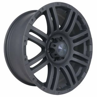 Black Iron Rebel Wheels - Matte Black