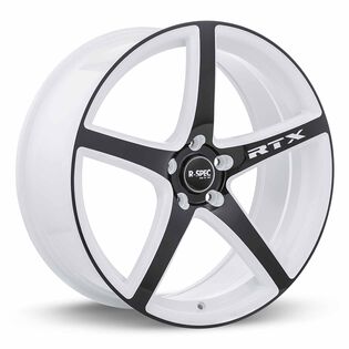 RTX Illusion White and Black Wheels
