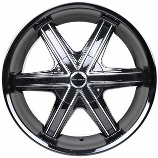 Core Racing Cypher II Wheels - Gloss Black Machined 