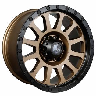 Black Iron Taiga Wheels - Satin Bronze with Black Lip