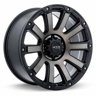 RTX Panzer Wheels - Satin Black Machined Bronze 