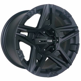 Black Iron Evasion Wheels - Black Satin