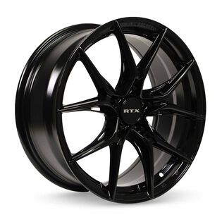 RTX Slick Gloss Black Wheels