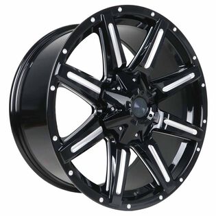 Black Iron Ranger Black Gloss Milled Rim