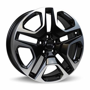 RTX Osaka Wheels - Satin Black Machined 