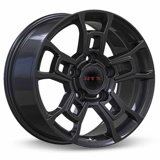 RTX Rainier Satin Black Wheels