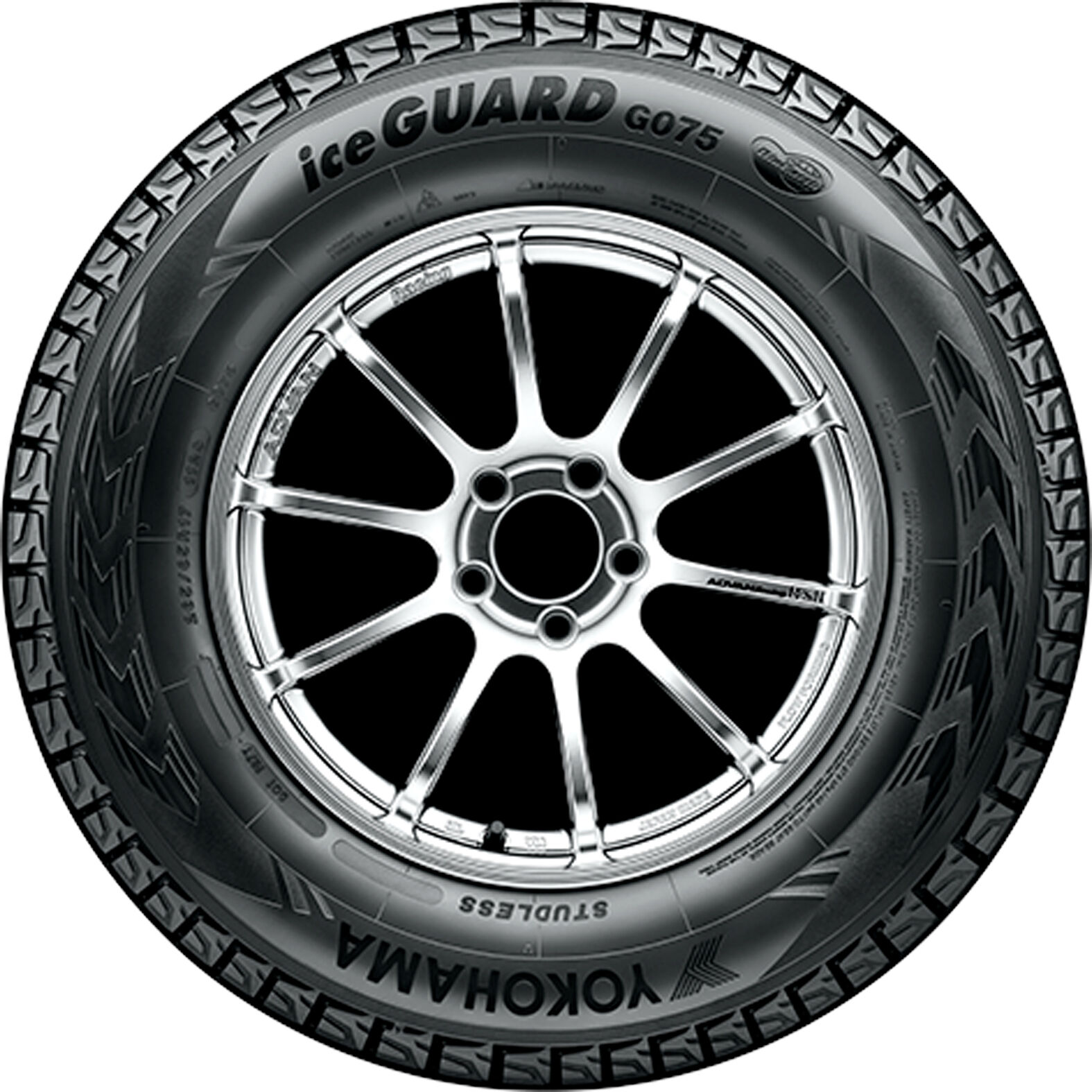 タイヤ・ホイール (417)(1)225/55R18YOKOHAMA ICE GUARD GO75 Yokohama iceGUARD G075 Tires: Winter-Ready… | Yokohama Tire