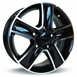 RTX Transit Gloss Black Machined Wheels