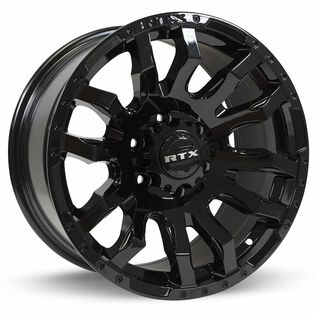 RTX Patton Gloss Black Wheels