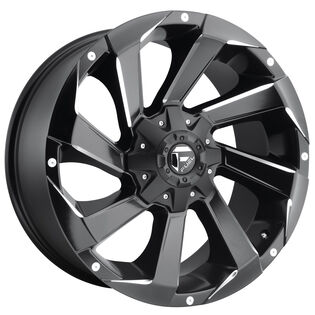 Fuel Razor Wheels - Black Milled 