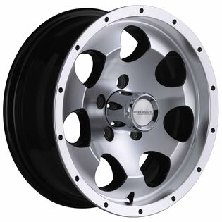 Core Racing Duke Trailer Wheels - Black Gloss Machined 