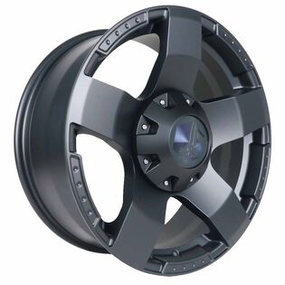 Black Iron Legend Wheels - Black Satin