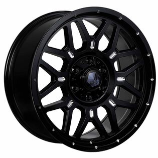 Black Iron Schemer Wheels - Gloss Black Milled
