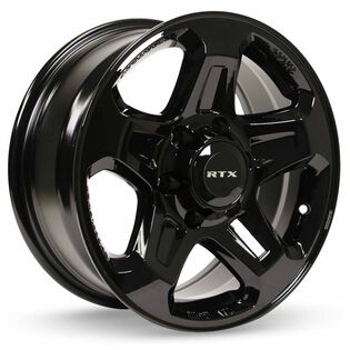 RTX Courier Gloss Black Wheels