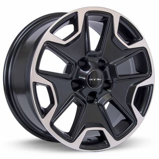RTX Summit Satin Black Machined Wheels