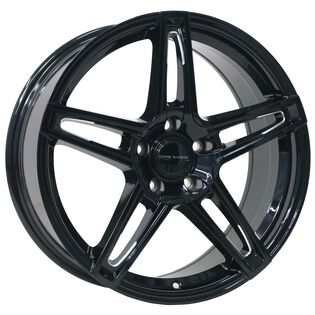Core Racing Eclipse Black Gloss Milled Wheel