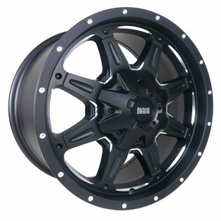 Black Iron Tracker Wheels - Black Milled