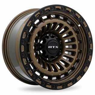 RTX Moab Satin Black Machined Bronze Wheels