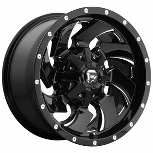 Fuel Cleaver Wheels - Black Milled 