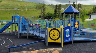 Play Ground Mat made from tires