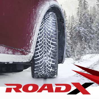 Save $40 on a set of 4 select RoadX tires