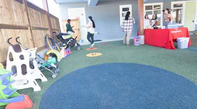Rubber Flooring at Merritt Youth Family Resource Centre