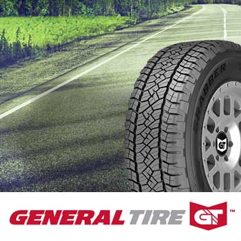 Save with General Tires with a rebate