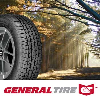 Save up to $70 on General Tires