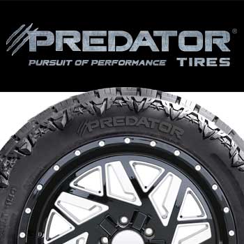 Save with Predator tires with $40 rebate