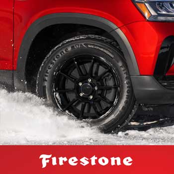 Save with Firestone tires with up to a $70 rebate