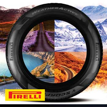 Save with Pirelli Tires with a rebate