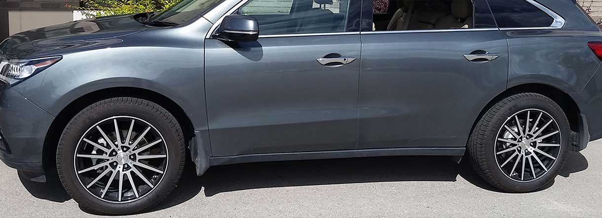 Rims Canada - Grey SUV with auto wheels