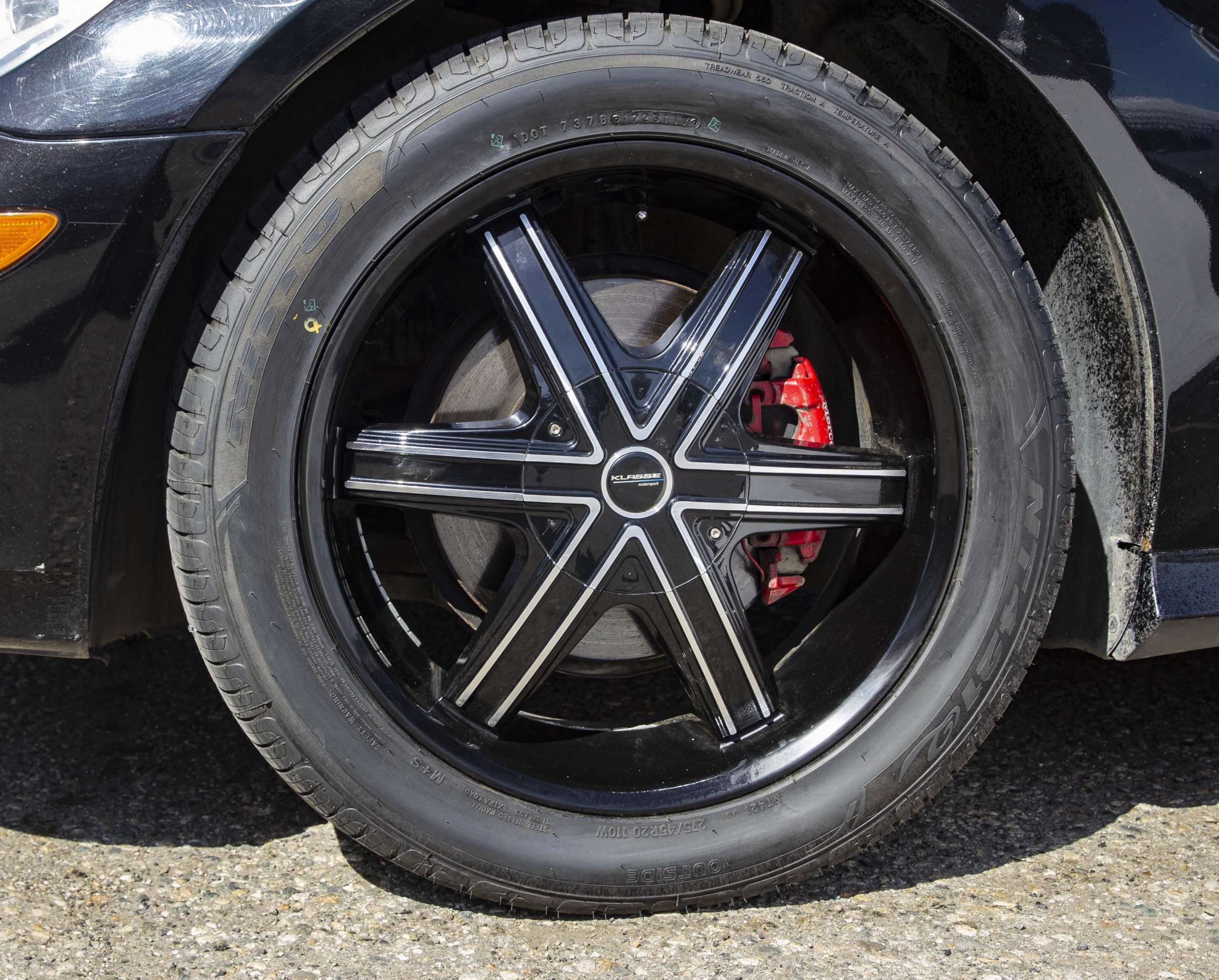 Tire at 100% PSI