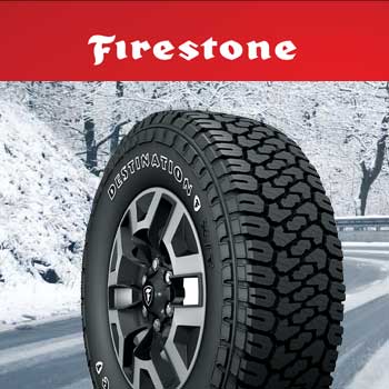 Save with Firestone tires with $70 rebate