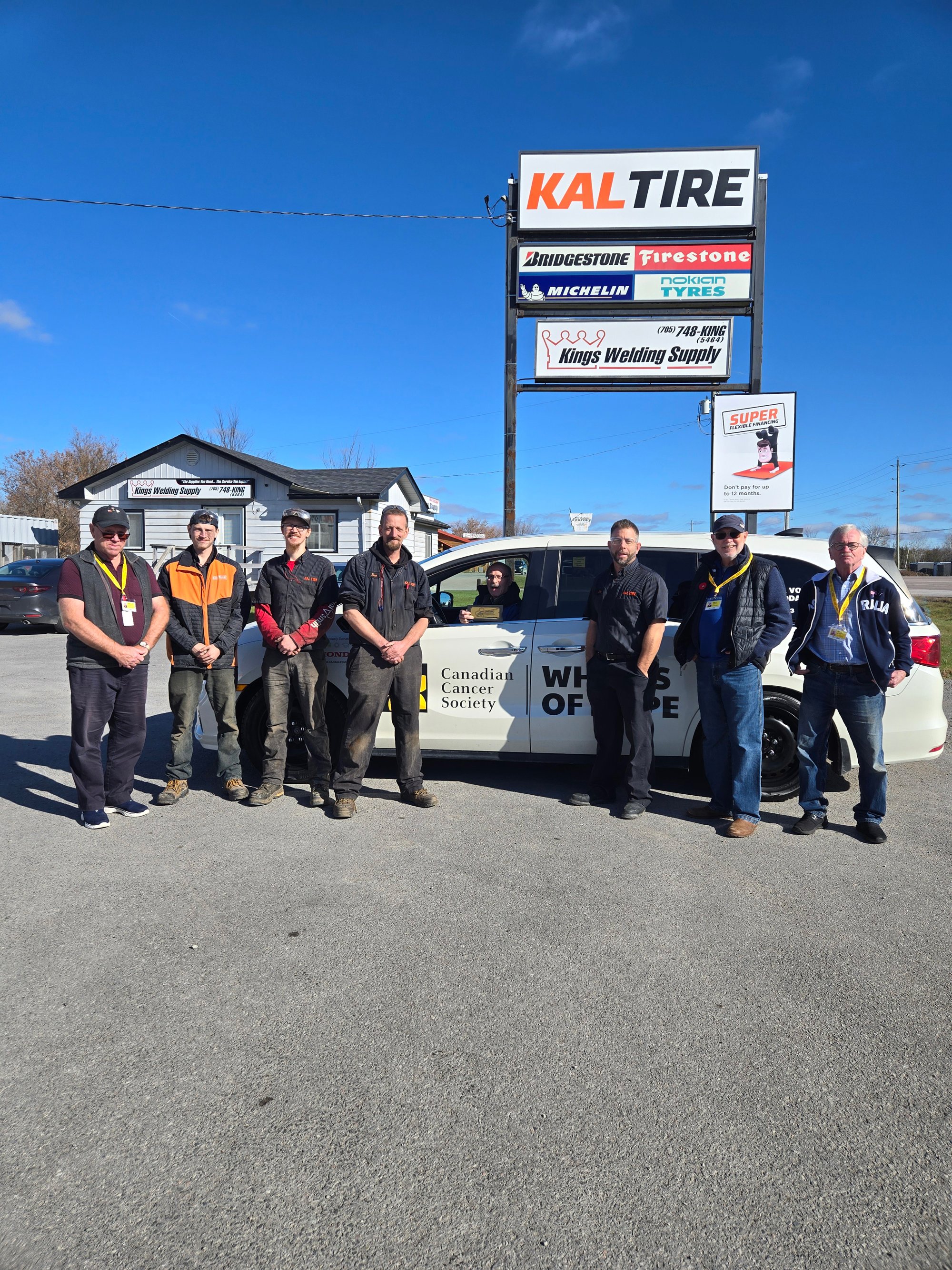Peterborough Canadian Cancer Society - Tires for Good