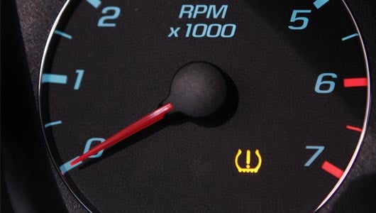 TPMS Monitoring System light is on