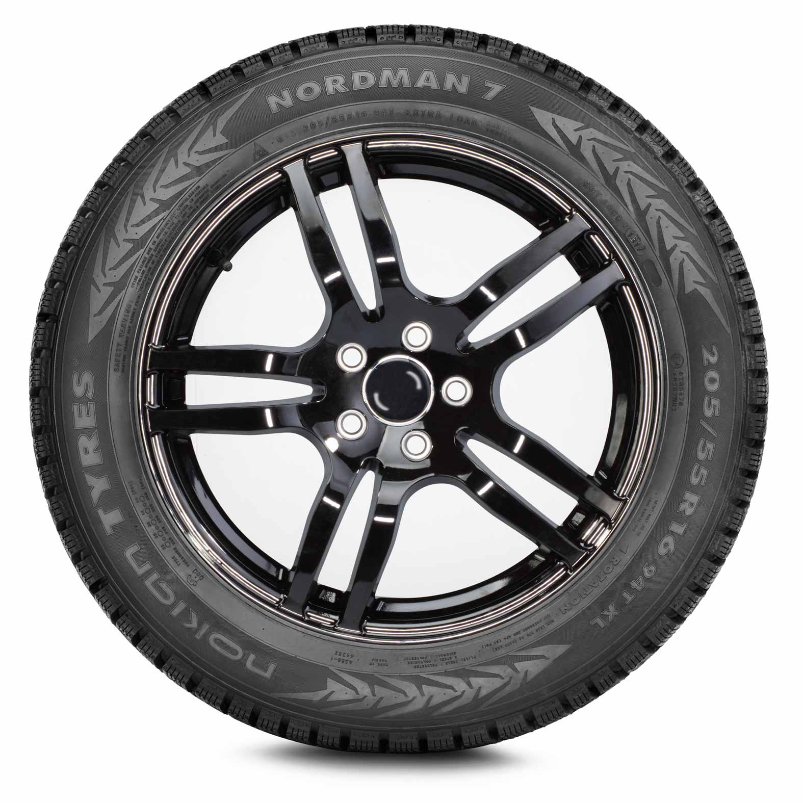 Nokian NORDMAN 7 Performance-Winter Radial Tire-205/55R16 94T 